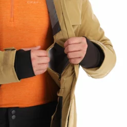 2117 Of Sweden, Nyhem Ski-jas Heren Goud -XUEFENG EXTREME OUTFIT 2117 of sweden nyhem aa jas gevoerd heren goud 222117x102v2 BI 13