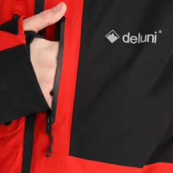 Deluni, Icerocker Pro Ski-jas Heren Rood -XUEFENG EXTREME OUTFIT 22delun101v1 bi 07