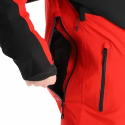 Deluni, Icerocker Pro Ski-jas Heren Rood -XUEFENG EXTREME OUTFIT 22delun101v1 bi 11