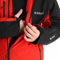 Deluni, Icerocker Pro Ski-jas Heren Rood -XUEFENG EXTREME OUTFIT 22delun101v1 bi 14