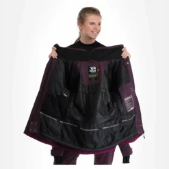 Rehall, Evy-R Ski-jas Dames Plum Perfect Paars -XUEFENG EXTREME OUTFIT 22rehal139v3 bi 06