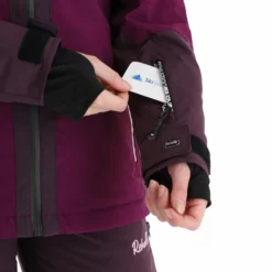 Rehall, Evy-R Ski-jas Dames Plum Perfect Paars -XUEFENG EXTREME OUTFIT 22rehal139v3 bi 08