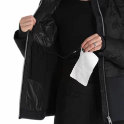 Rossignol, Twins Down Jc De Castelbajac Ski-jas Dames Zwart -XUEFENG EXTREME OUTFIT 22rossi106v2 bi 12