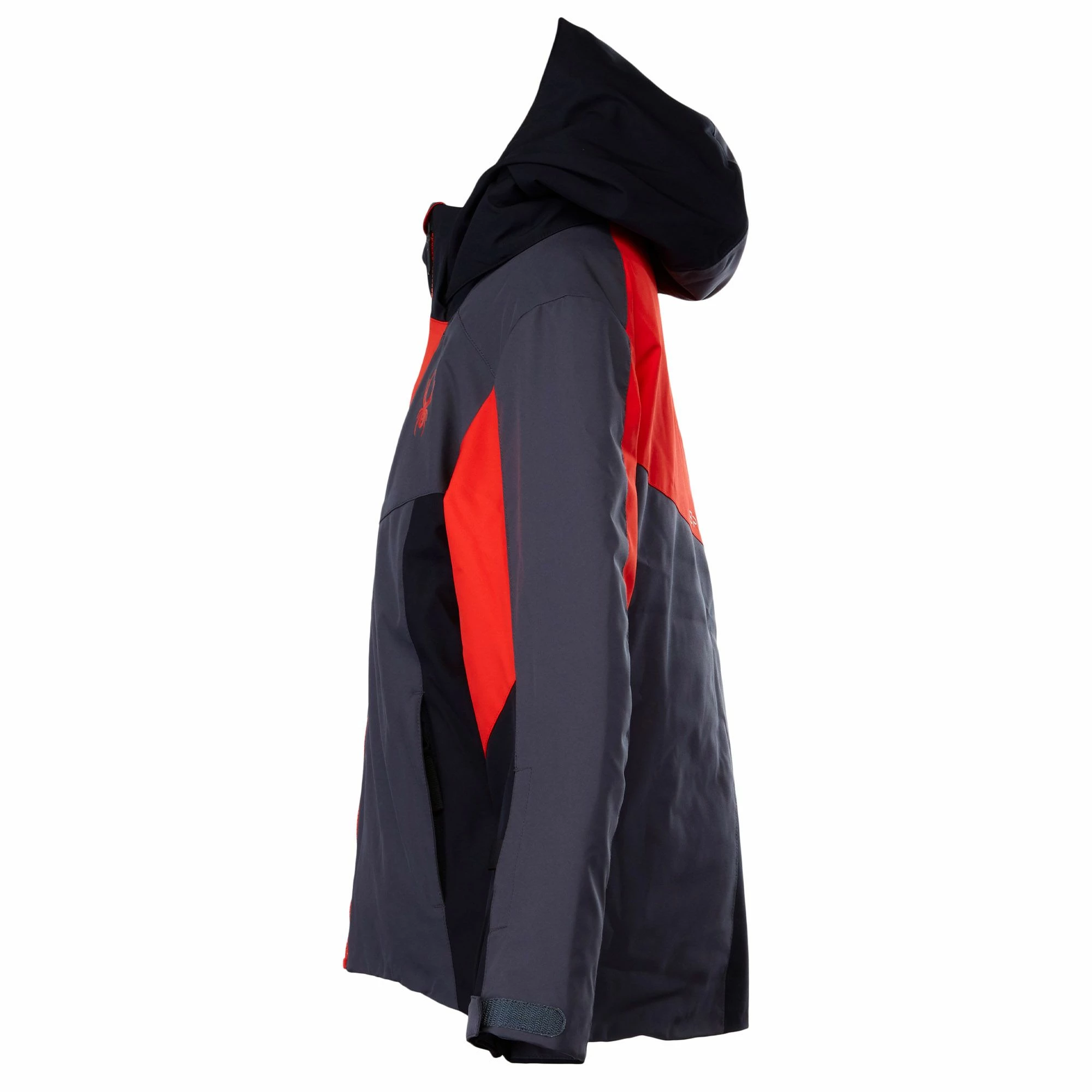 Spyder, Ambush Ski-jas Kinderen Ebony Grijs, Zwart 4 Spyder, Ambush Ski-jas Kinderen Ebony Grijs, Zwart - Afbeelding 2