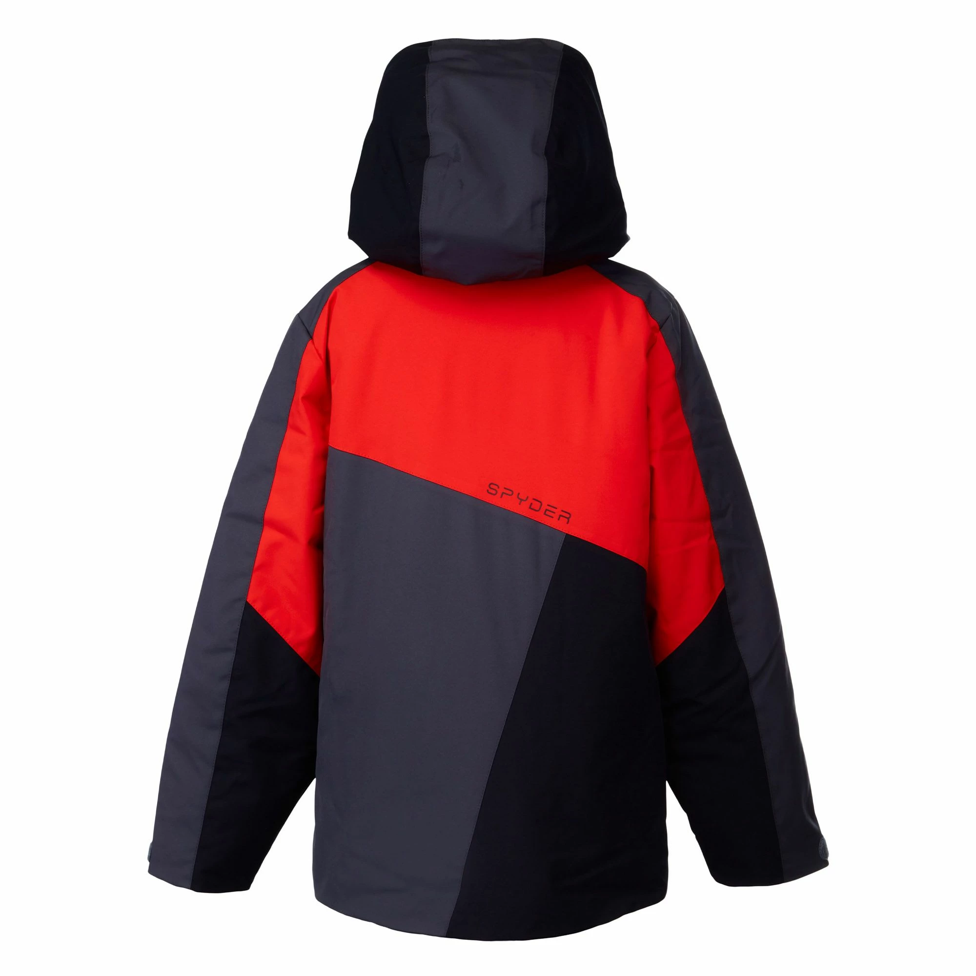 Spyder, Ambush Ski-jas Kinderen Ebony Grijs, Zwart 5 Spyder, Ambush Ski-jas Kinderen Ebony Grijs, Zwart - Afbeelding 3