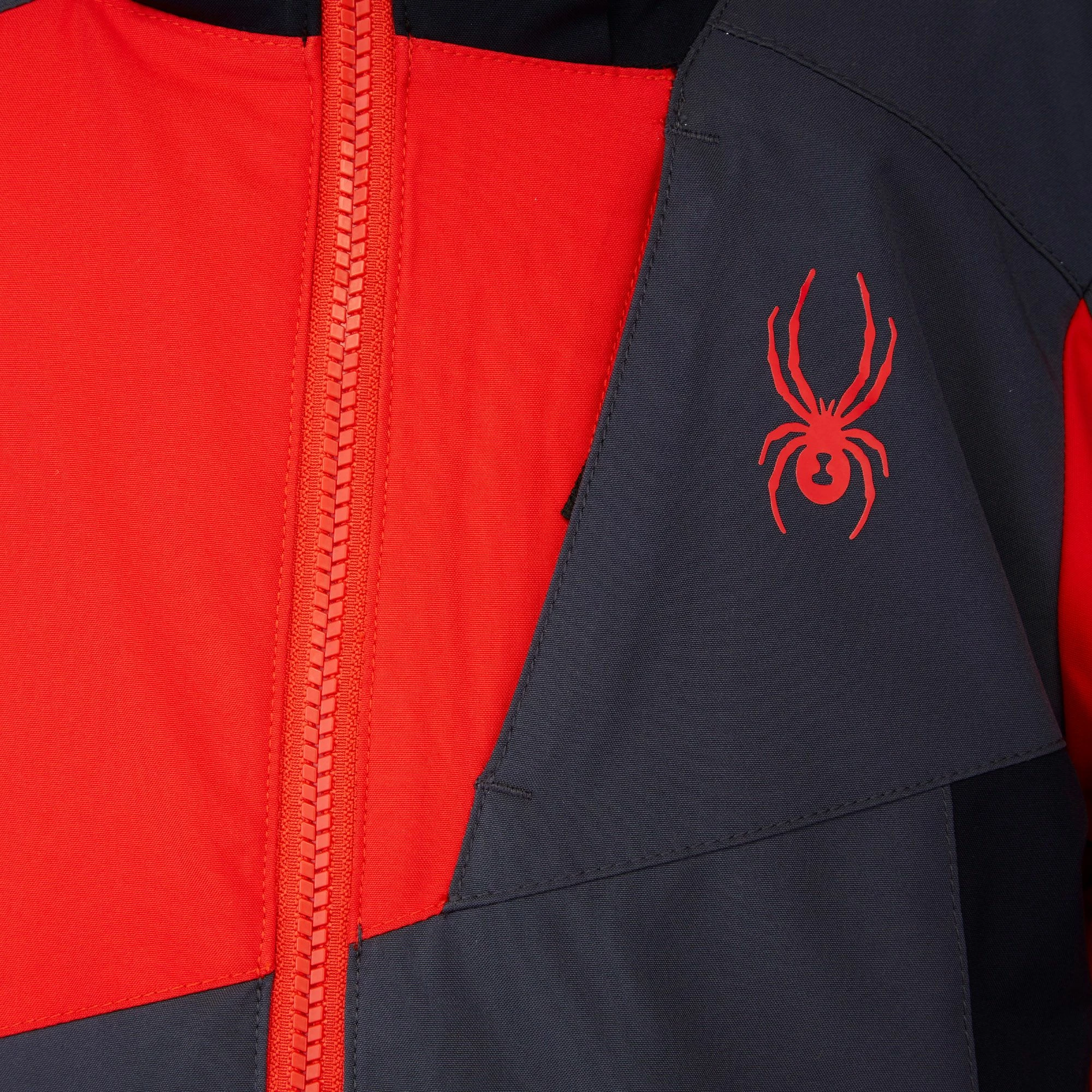 Spyder, Ambush Ski-jas Kinderen Ebony Grijs, Zwart 8 Spyder, Ambush Ski-jas Kinderen Ebony Grijs, Zwart - Afbeelding 6