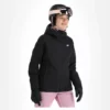 4F, Kudn001 Ski-jas Dames Deep Zwart 1 4F, Kudn001 Ski-jas Dames Deep Zwart -XUEFENG EXTREME OUTFIT 4f kudn001 aa jas gevoerd dames deep zwart 224fxxx101v4 BI 02