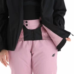 4F, Kudn001 Ski-jas Dames Deep Zwart -XUEFENG EXTREME OUTFIT 4f kudn001 aa jas gevoerd dames deep zwart 224fxxx101v4 BI 07