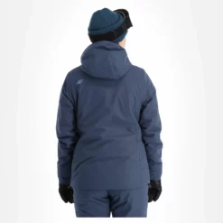 XUEFENG EXTREME OUTFIT -XUEFENG EXTREME OUTFIT 4f kudn001 aa jas gevoerd dames denim blauw 224fxxx101v3 BI 03