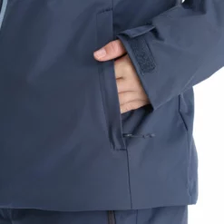 4F, Kudn001 Ski-jas Dames Denim Blauw -XUEFENG EXTREME OUTFIT 4f kudn001 aa jas gevoerd dames denim blauw 224fxxx101v3 BI 08