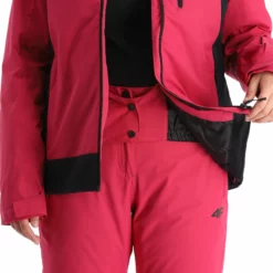 4F, Kudn002 Ski-jas Dames Hot Roze -XUEFENG EXTREME OUTFIT 4f kudn002 aa jas gevoerd dames hot roze 224fxxx102v4 BI 09