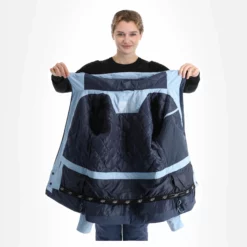 4F, Kudn002 Ski-jas Dames Light Blauw -XUEFENG EXTREME OUTFIT 4f kudn002 aa jas gevoerd dames light blauw 224fxxx102v3 BI 06