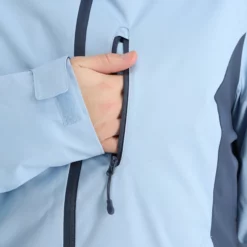 4F, Kudn002 Ski-jas Dames Light Blauw -XUEFENG EXTREME OUTFIT 4f kudn002 aa jas gevoerd dames light blauw 224fxxx102v3 BI 08