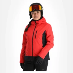 4F, Kudn002 Ski-jas Dames Rood