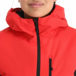 4F, Kudn002 Ski-jas Dames Rood -XUEFENG EXTREME OUTFIT 4f kudn002 aa jas gevoerd dames rood 224fxxx102v2 BI 07 1