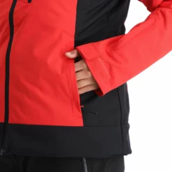 4F, Kudn002 Ski-jas Dames Rood -XUEFENG EXTREME OUTFIT 4f kudn002 aa jas gevoerd dames rood 224fxxx102v2 BI 11