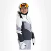 4F, Kudn008 Ski-jas Dames Dark Grijs -XUEFENG EXTREME OUTFIT 4f kudn008 aa jas gevoerd dames dark grijs 224fxxx104v1 BI 02 1