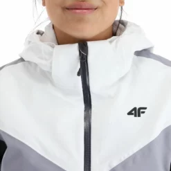 4F, Kudn008 Ski-jas Dames Dark Grijs -XUEFENG EXTREME OUTFIT 4f kudn008 aa jas gevoerd dames dark grijs 224fxxx104v1 BI 09