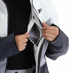 4F, Kudn008 Ski-jas Dames Dark Grijs -XUEFENG EXTREME OUTFIT 4f kudn008 aa jas gevoerd dames dark grijs 224fxxx104v1 BI 14