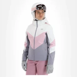 4F, Kudn008 Ski-jas Dames Light Roze