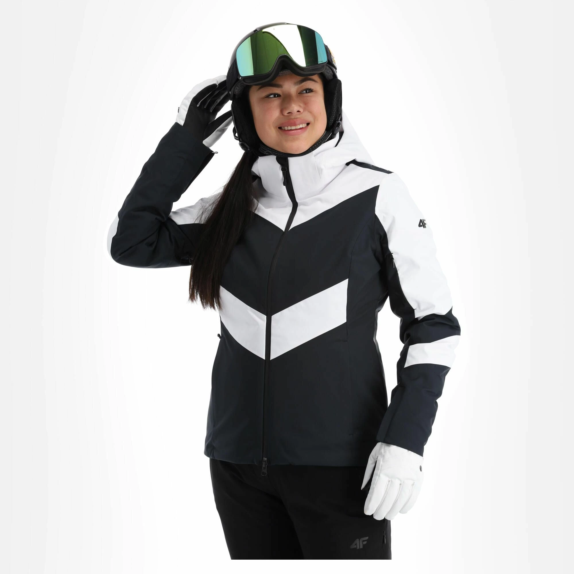 4F, Kudn011 Ski-jas Dames Deep Zwart 3 4F, Kudn011 Ski-jas Dames Deep Zwart