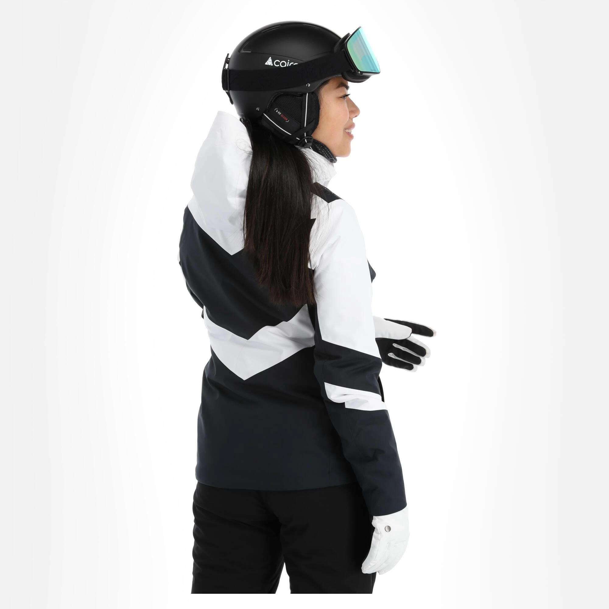 4F, Kudn011 Ski-jas Dames Deep Zwart 4 4F, Kudn011 Ski-jas Dames Deep Zwart - Afbeelding 2