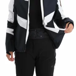 4F, Kudn011 Ski-jas Dames Deep Zwart 23 4F, Kudn011 Ski-jas Dames Deep Zwart -XUEFENG EXTREME OUTFIT 4f kudn011 aa jas gevoerd dames deep zwart 224fxxx105v1 BI 09