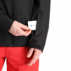 4F, Kumn001 Ski-jas Heren Deep Zwart -XUEFENG EXTREME OUTFIT 4f kumn001 aa jas gevoerd heren deep zwart 224fxxx106v2 BI 09