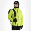 4F, Kumn003 Ski-jas Heren Canary Groen -XUEFENG EXTREME OUTFIT 4f kumn003 aa jas gevoerd heren canary groen 224fxxx107v1 BI 02