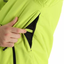 4F, Kumn003 Ski-jas Heren Canary Groen -XUEFENG EXTREME OUTFIT 4f kumn003 aa jas gevoerd heren canary groen 224fxxx107v1 BI 10