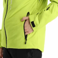 4F, Kumn003 Ski-jas Heren Canary Groen -XUEFENG EXTREME OUTFIT 4f kumn003 aa jas gevoerd heren canary groen 224fxxx107v1 BI 13