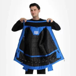 4F, Kumn003 Ski-jas Heren Cobalt Blauw -XUEFENG EXTREME OUTFIT 4f kumn003 aa jas gevoerd heren cobalt blauw 224fxxx107v4 BI 06