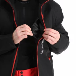 4F, Kumn003 Ski-jas Heren Deep Zwart -XUEFENG EXTREME OUTFIT 4f kumn003 aa jas gevoerd heren deep zwart 224fxxx107v3 BI 12