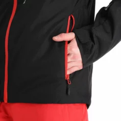 4F, Kumn003 Ski-jas Heren Deep Zwart -XUEFENG EXTREME OUTFIT 4f kumn003 aa jas gevoerd heren deep zwart 224fxxx107v3 BI 14