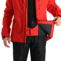 4F, Kumn003 Ski-jas Heren Rood -XUEFENG EXTREME OUTFIT 4f kumn003 aa jas gevoerd heren rood 224fxxx107v2 BI 09