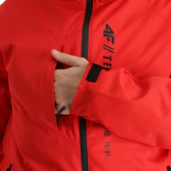 4F, Kumn003 Ski-jas Heren Rood -XUEFENG EXTREME OUTFIT 4f kumn003 aa jas gevoerd heren rood 224fxxx107v2 BI 12