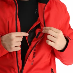 4F, Kumn003 Ski-jas Heren Rood -XUEFENG EXTREME OUTFIT 4f kumn003 aa jas gevoerd heren rood 224fxxx107v2 BI 14