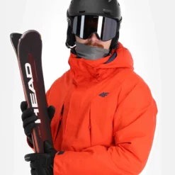 4F, Kumn004 Ski-jas Heren Rood -XUEFENG EXTREME OUTFIT 4f kumn004 aa jas gevoerd heren rood 224fxxx108v3 BI 05