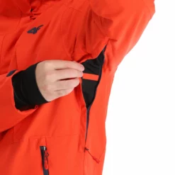 4F, Kumn004 Ski-jas Heren Rood -XUEFENG EXTREME OUTFIT 4f kumn004 aa jas gevoerd heren rood 224fxxx108v3 BI 11