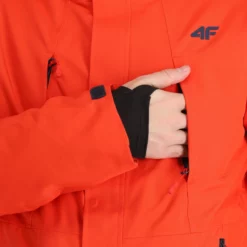 4F, Kumn004 Ski-jas Heren Rood -XUEFENG EXTREME OUTFIT 4f kumn004 aa jas gevoerd heren rood 224fxxx108v3 BI 12