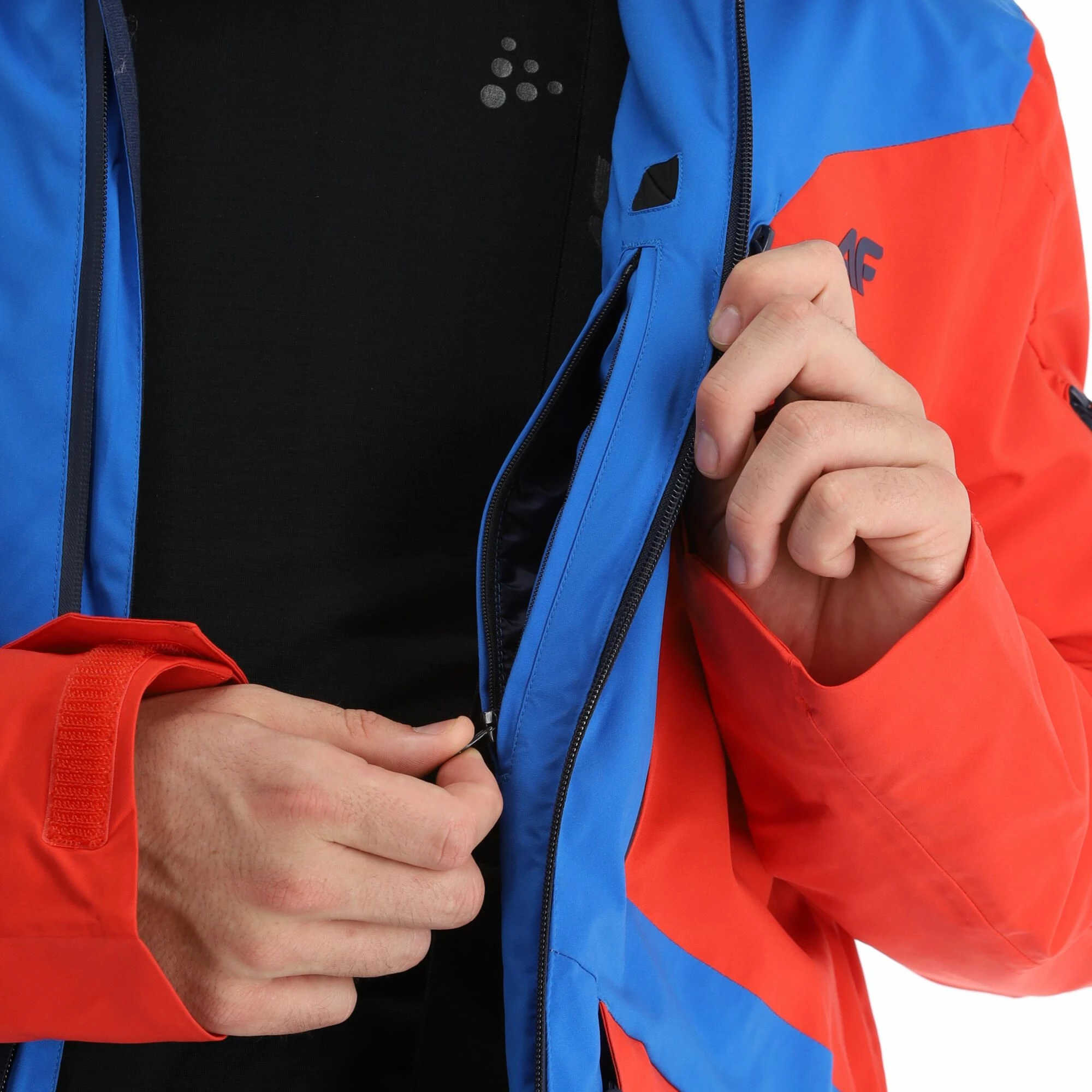 4F, Kumn008 Ski-jas Heren Cobalt Blauw 16 4F, Kumn008 Ski-jas Heren Cobalt Blauw - Afbeelding 14