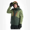 4F, Kumn008 Ski-jas Heren Dark Groen -XUEFENG EXTREME OUTFIT 4f kumn008 aa jas gevoerd heren dark groen 224fxxx109v3 BI 02