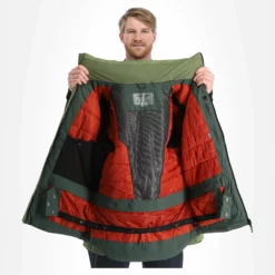 4F, Kumn008 Ski-jas Heren Dark Groen 18 4F, Kumn008 Ski-jas Heren Dark Groen -XUEFENG EXTREME OUTFIT 4f kumn008 aa jas gevoerd heren dark groen 224fxxx109v3 BI 06