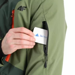 4F, Kumn008 Ski-jas Heren Dark Groen 19 4F, Kumn008 Ski-jas Heren Dark Groen -XUEFENG EXTREME OUTFIT 4f kumn008 aa jas gevoerd heren dark groen 224fxxx109v3 BI 07