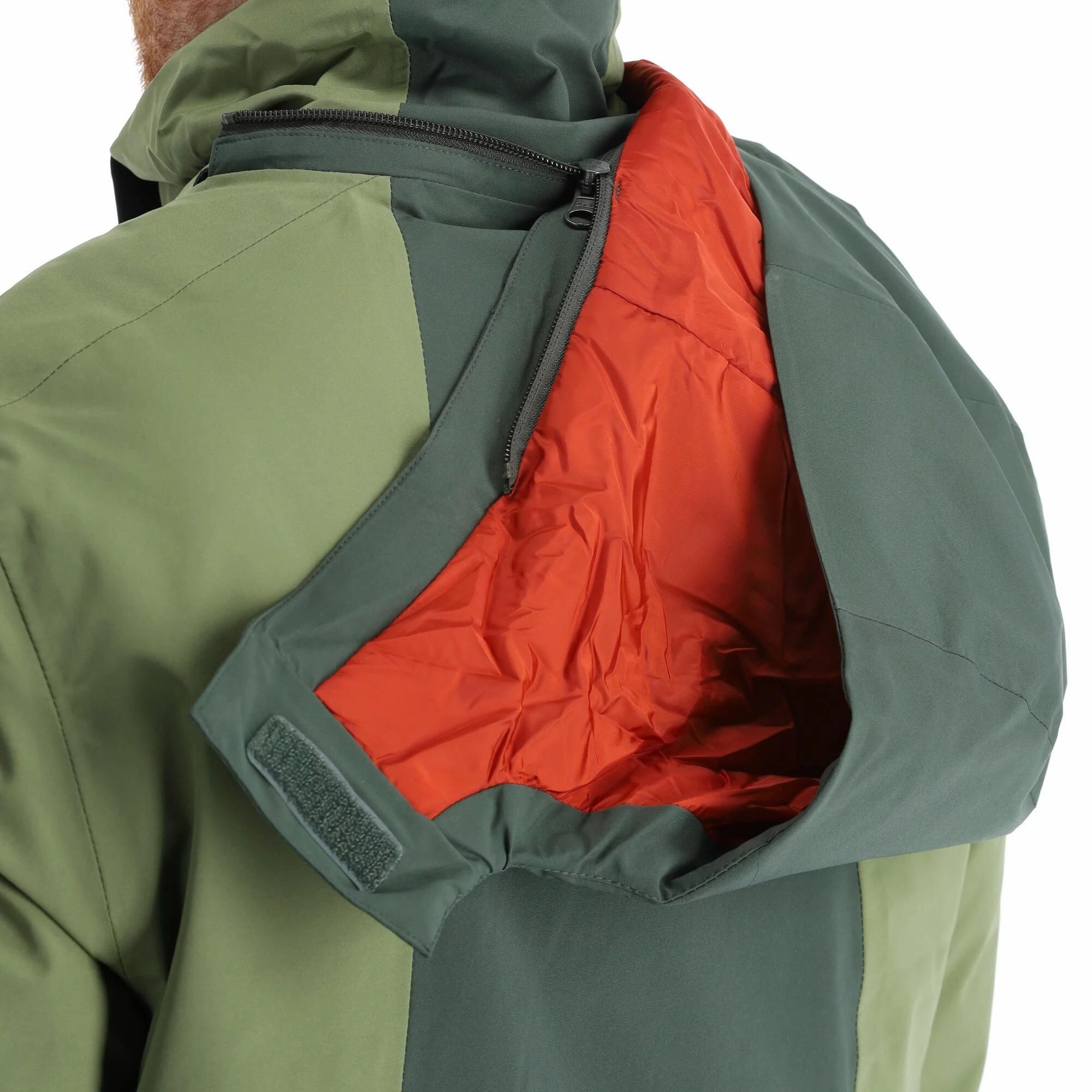 4F, Kumn008 Ski-jas Heren Dark Groen 11 4F, Kumn008 Ski-jas Heren Dark Groen - Afbeelding 9