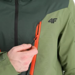 4F, Kumn008 Ski-jas Heren Dark Groen 24 4F, Kumn008 Ski-jas Heren Dark Groen -XUEFENG EXTREME OUTFIT 4f kumn008 aa jas gevoerd heren dark groen 224fxxx109v3 BI 12