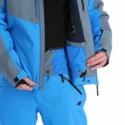 4F, Kumn011 Ski-jas Heren Anthracite Grijs 25 4F, Kumn011 Ski-jas Heren Anthracite Grijs -XUEFENG EXTREME OUTFIT 4f kumn011 aa jas gevoerd heren anthracite grijs 224fxxx111v3 BI 10