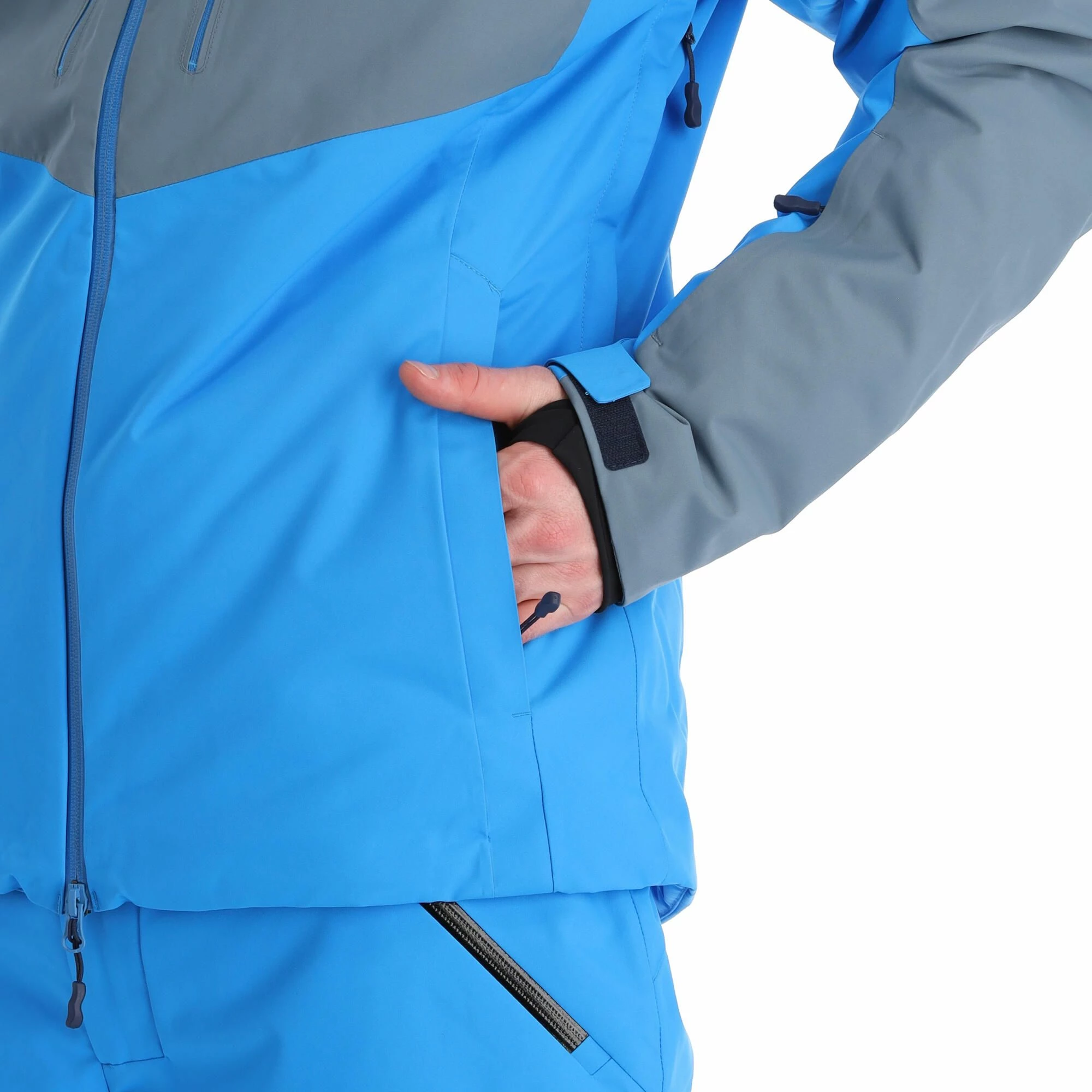 4F, Kumn011 Ski-jas Heren Anthracite Grijs 16 4F, Kumn011 Ski-jas Heren Anthracite Grijs - Afbeelding 14