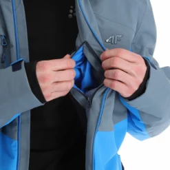 4F, Kumn011 Ski-jas Heren Anthracite Grijs 31 4F, Kumn011 Ski-jas Heren Anthracite Grijs -XUEFENG EXTREME OUTFIT 4f kumn011 aa jas gevoerd heren anthracite grijs 224fxxx111v3 BI 16