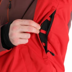 4F, Kumn011 Ski-jas Heren Burgundy Paars -XUEFENG EXTREME OUTFIT 4f kumn011 aa jas gevoerd heren burgundy paars 224fxxx111v2 BI 09